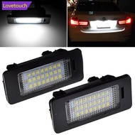LOVETOUCH 1Pc/2Pcs 6000k Car License plate Light White No Error Led Number License Plate Light For B