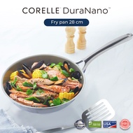 Corelle DuraNano กระทะก้นเเบน 28 cm. Frypan CBD104