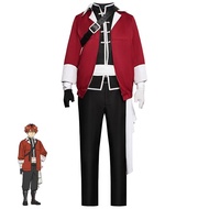 Frieren Stark Cosplay,Red Jacket Cosplay Stark Warrior Cosplay Costume Halloween Costume