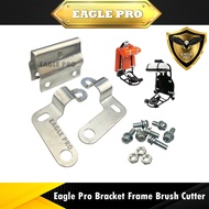 Eagle Pro Mesin Rumput Back Pad Cushion Bracket 2pcs Ogawa Mitsubishi Bg328 Tanaka T328 BG328A FR300