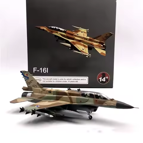 Diecast Metal Alloy 1:72 Scale F-16 F16 Sufa Fighter Model Diecast Alloy Plane Aircraft Model Displa
