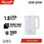 Dowell 1.8L Electric Water Kettle Pastel Color EK-817