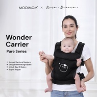 Gendongan Bayi SSC - MOOIMOM X Nero Bianco Wonder Carrier