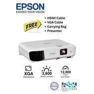 📽️ready  stock📽️Epson EB-E10 3LCD Projector I XGA | 3600 ANSI LUMEN | Classroom Projector