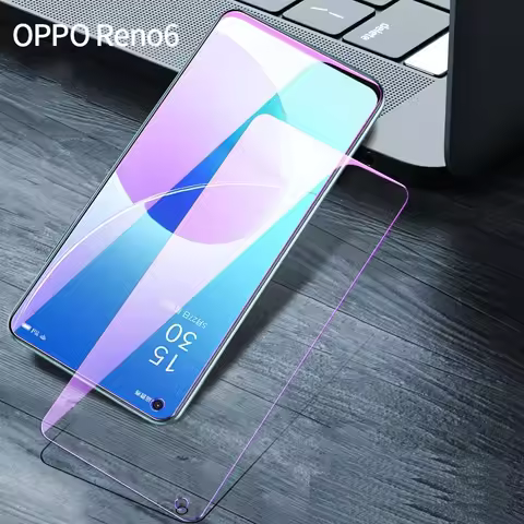 For OPPO Reno 7 SE 7Z Anti Blue Tempered Glass Screen Protector For OPPO Reno 6 Lite 6Z 7SE 6Lite Re