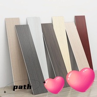 PATH Skirting Line, Wood Grain Windowsill Floor Tile Sticker, Waterproof Self Adhesive Living Room Waist Line