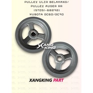 PULLEY ULIR BELAKANG/PULLEY AUGER RR  (5T051-68272)  KUBOTA DC60/DC70