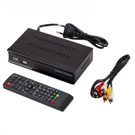 DVB-T2 TV Tuner Terrestrial Receiver DVB S/S2 Digital Satellite Receiver Support H.265 AC3 Dobly