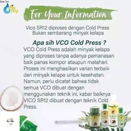 VCO SR12 - VIRGIN COCONUT OIL SR12 - VICO SR12 250ml Health &amp; Beauty