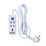 MOBILE SOCKET 3 METER LONG CORD 1 MULTI-FUNCTIONAL OUTLET 2 SOCKET 2 PLUG AM3S MPE - GENUINE PRODUCT