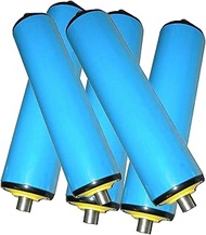 Conveyor Roller Industrial Conveyor Roller-PVC Dia 0.8" 2" 2.4", 5-Pack Conveyor Replacement Roller 