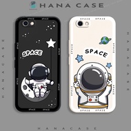 Vivo Y83 Yy81 Yy81I / Y71 / Y71i / Y71A Case, Flexible TPU, Square Edge, Space, Astronaut