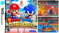 Thẻ game Nintendo DS gốc Mario and Sonic olympic games Ds Lite - Nintendo (không hộp)