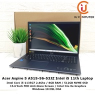 ACER ASPIRE 5 A515-56-53JZ INTEL CORE I5-1135G7 8GB RAM 512GB SSD USED LAPTOP NOTEBOOK