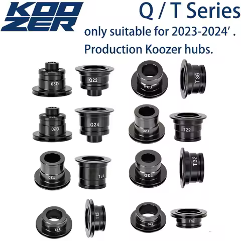 Koozer Hub Endcap for 2023 New XM490 460 450 Repair Parts 5x100 10x135 QR 15x100 12x142mm THRU 12x13