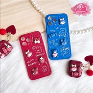 Wavy Matte iPhone Phone Case Baby Girl Embossed Icon iPhone 11/12/13/Pro/Promax