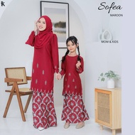 BAJU KURUNG SOFEA RAYA 2023 SEDONDON IBU ANAK