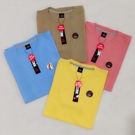 [ PROMO PAKET HEMAT ] 4 PCS 100 RIBU KAOS POLOS PREMIUM LENGAN PENDEK SEMI COTTON COMBED 24S //Kaos 