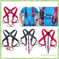 [BaositybbMY] Rock Climb Safety Harness Ascending Girdles Belt Caving Canyoning Survival