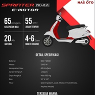 Exotic Motor Listrik - Sprinter Pro Max
