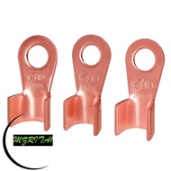 MARITA1 10pcs/pack OT Wire Nose Terminal Crimp, Bolt Hole OT Type OT Cable Connector Kit, Durable 10