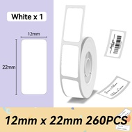 Phomemo Q30/Q30S/Q31 Adhesive Labels White 14x30mm Printing Paper Tape Phomemo Printer Paper for Por