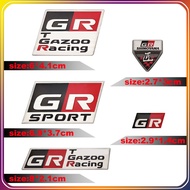 GR Gazoo Racing Emblem Badge Sticker Body Decor Decal For Toyota RAV4 HV YARiS RZ PRIUS RS Camry 86 