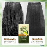 8g*10pcs Sadoer Hair Mask Olive Oil For Dry&amp;damaged Hair Frizz Hair Control Magical Treatment Keratin Hair Smoothing Nourishing Care DIKALU