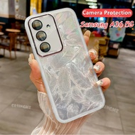 For Samsung A36 5G 2025 Glitter Feather Pattern Silicone Soft Casing For Samsung Galaxy A36 A16 A26 