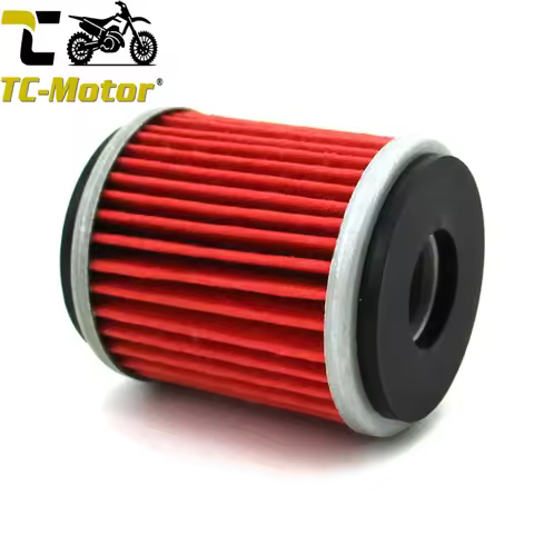 TC-Motor Brand New Red Oil Filter For 5D3-13440-09-00 Yamaha WR250F YZ250F YZ450F WR250X R WR450F Ra