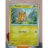 Pawmi 074/193 TCG Pokemon Game Card