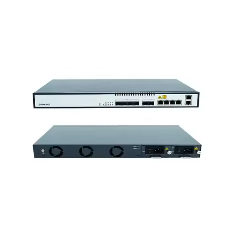 VSOL Gpon OLT 4 Ports V1600G0-B Optical Line Terminal with C++ SFP modules supports WEB management