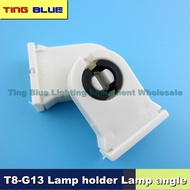 (10pcs) T8 lamp holder, LED bracket lamp fluorescent lamp holder, G13 outdoor light box lighting, br