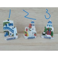 [Greece Small House] Greece Mediterranean Blue White Three-Dimensional House