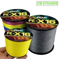 JOF 300M X16 Super Strong Braided Fishing Line Durable Abrasion Resistant Carp Fishing Wire