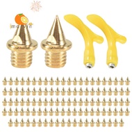 120Pcs 1/4 Inch Track Spikes for Track Shoes,Replacement Spikes for  Country Short Running Shoes wit