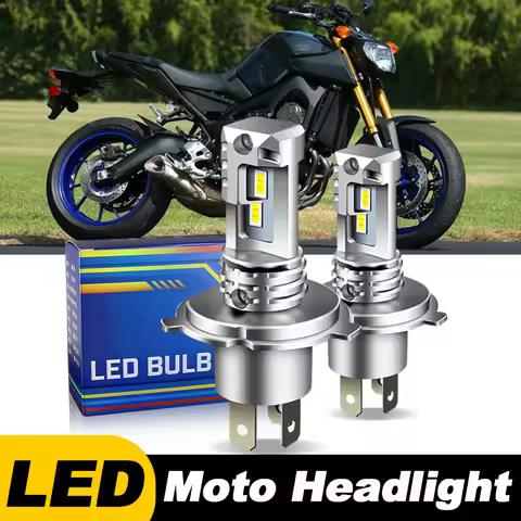 1pc/2Pcs Motorcycle Headlights For Yamaha FZ09 MT-09 2014 2015 2016 Super Bright H4 HS1 LED Headlamp