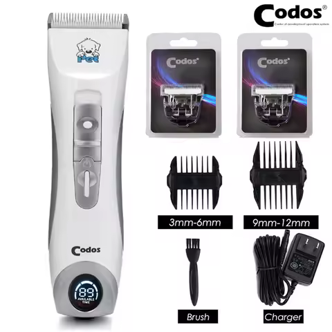 Codos CP-9600 Dog Clippers Professional Pet Clipper Cat Shaver Electrical Grooming Trimmer Animals R