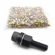 Rivet Nut Household Car License Plate Iron Manual Rivet Nut Flat Manual Rivet Nut License Plate Nut 