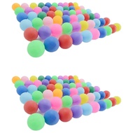 ลูกปิงปอง40มม. 300ลูกปิงปองลูกลายกีฬาปิงปองลูกบอลสำหรับฝึกซ้อมโต๊ะหลากสี
