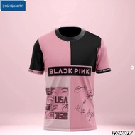 KPOP BLACKPINK 2023 BORN PINK Kim Jisoo LISA Rosé Jennie Polo Shirt T Shirt Short Sleeve Casual Top Men's/Women's Couple