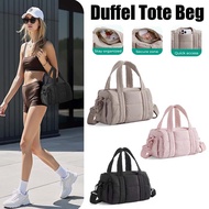 Mini Puffer Travel Duffel Bag Casual Gym Bag with Shoulder Strap Weekender Lightweight Women Handbag