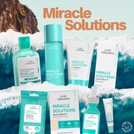 LUXE ORGANIX Miracle Solutions AHA/BHA Toner, Gel Cleanser, Serum, Soap (VARIANTS)