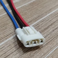 PERODUA MYVI, ALZA LAGI BEST & ICON REVERSE SENSOR SOCKET CONNECTOR WITH HARNESS WIRE 3PIN