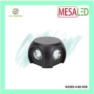 Mesaled Up Down Light IP54/4Hx3W