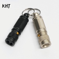 KHJ EDC Tool, Mini Aluminum Alloy Emergency Keychain Light, Portable LED Light  Light Outdoor