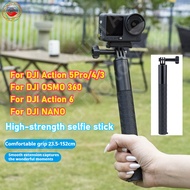 For DJI Action 6 selfie stick / For DJI OSMO 360 aluminum selfie stick / 1.5m selfie stick For DJI A