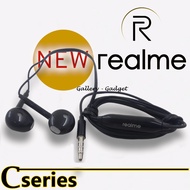 Headset Realme Original Super Bass R11 Hitam Hedset / Earphones Realme C11 C15 C20 C21y C35 Realme