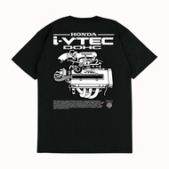 Baju  Car Shirts Honda B Series IVTECH Engine Shirts Automotive Shirts