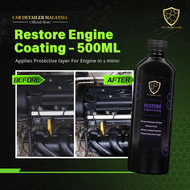 【CP CAR Detailer】RESTORE Engine Coating Car Care Accessories 500ml 汽车发动机镀膜剂